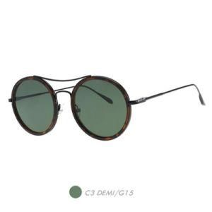Tr90&Metal Sunglasses, Brand Replicas Aviators Round Frame M6029-03