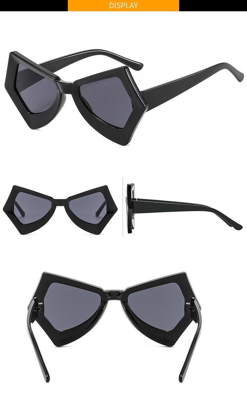 New Style Large Frame Cat Eye Ladies Sunglasses