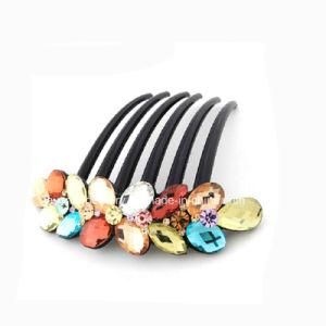 Hair Jewelry with Multi Crystal Hair Combs for Women