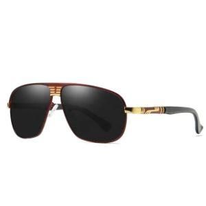 Full Frame Oversized Flog Glasses Polarized Retro Sunglasses for Men