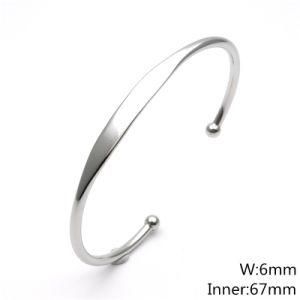 Fashion Jewelry Stainless Steel Cuff Bracelet 64X6mm
