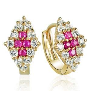 Fashion Hot Selling 18k Gold Plated Clip on Earring Jewellery
