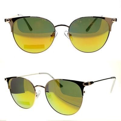 New Style Cat Eye Metal Sunglasses for Women