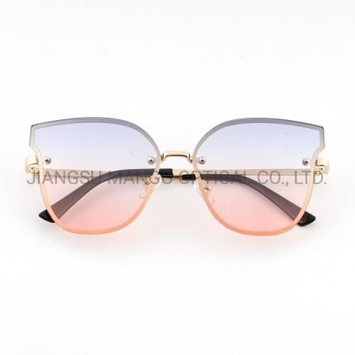 Butterfly New Fashion Model Metal Frame Sunglasses