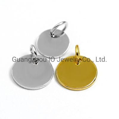Fashion Jewelry 316 Stainless Steel Plain Custom Company Logo Etched / Engraved Tag
