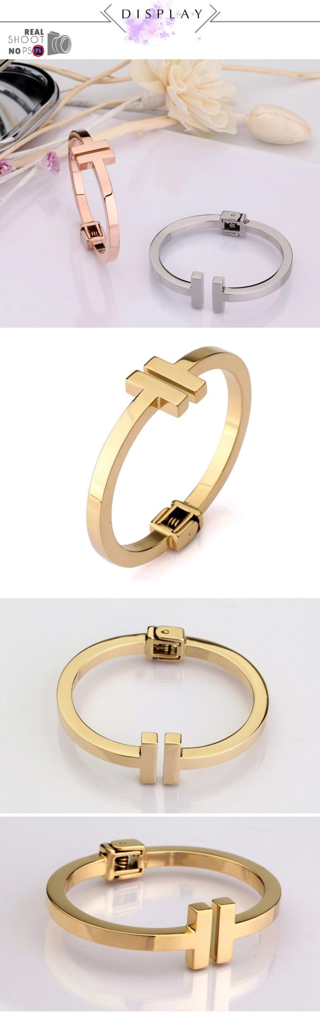 Adjustable Herringbone Flat Chain Stainless Steel Bracelet