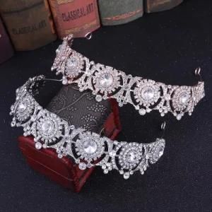 Hot Sale European American Hair Ornaments Princess Birthday Webbing Crown