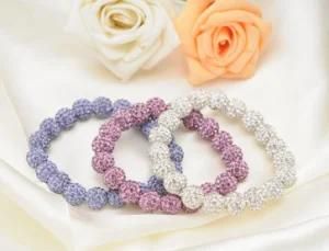 Jewelry Shamballa Bracelet Ball Crystal Bead Fashion (SBL-B005)