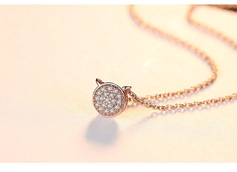 French Style Fashionable Clavicle Chain AAA Zircon Necklace