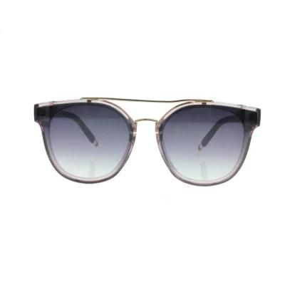 with Bar Design Plastic Black Frame Sunglass