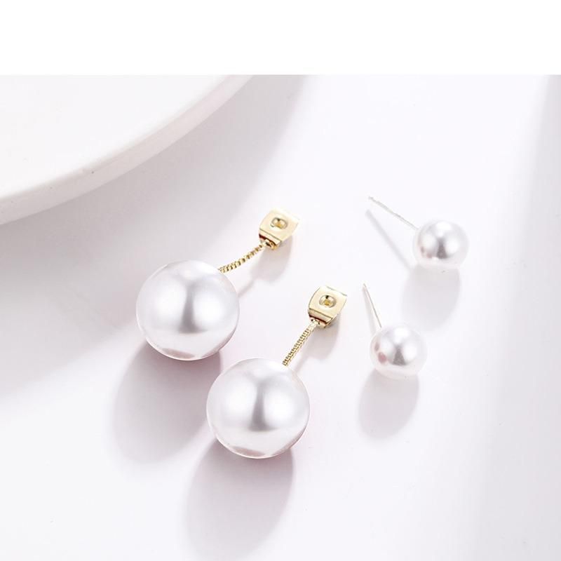 925 Silver Needle Pearl Series Accessories Earrings for Women