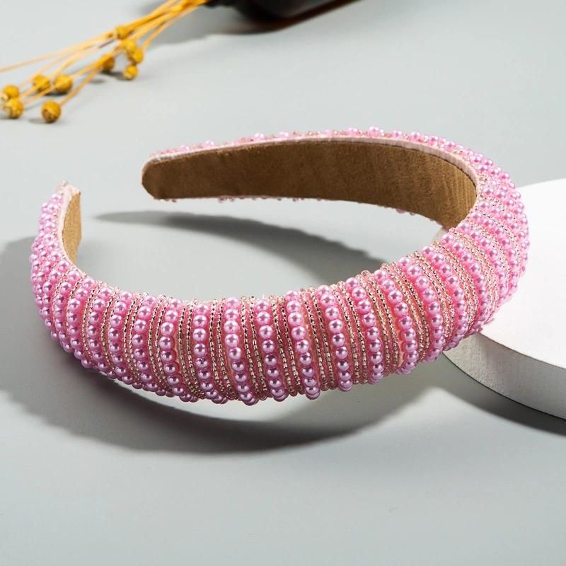 High Pearl Web Celebrity Temperament Hair Band Hair Accessories