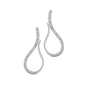 Excellent Quality Pave CZ Stud Pin Earring Accessory