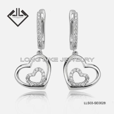 925 Silver Heart Set Jewelry