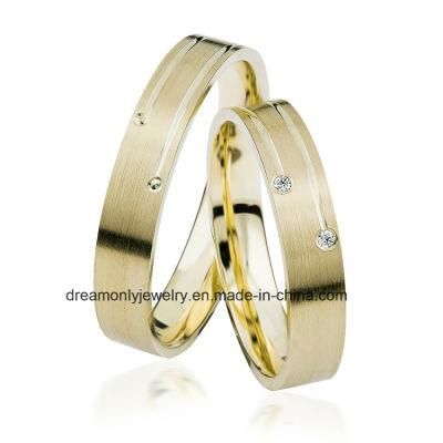 Window Display Sample Ring Brass Dummy Wedding Ring for Showcase