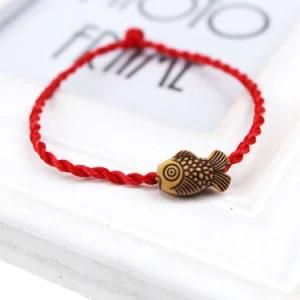 Red Hand Rope Bracelet