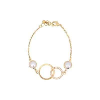 Vintage Baroque Natural Cultured Freshwater Pearl Bracelet