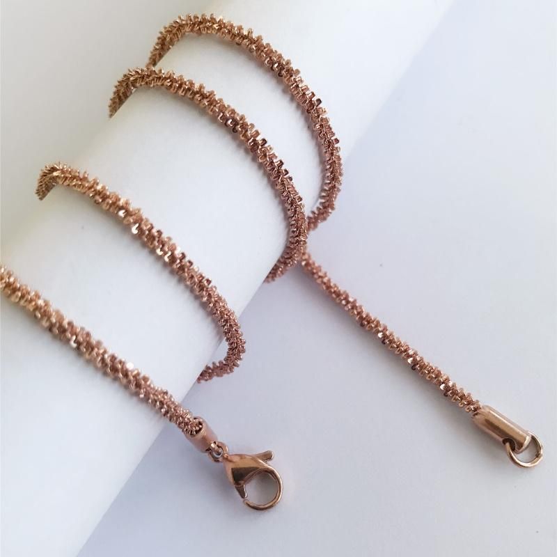 Fashion Jewelry Necklace Stainless Steel Jewelry Cauliflower Chain