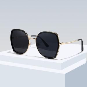 Metal One-Piece Prevent UV400 Pilot Sunglasses