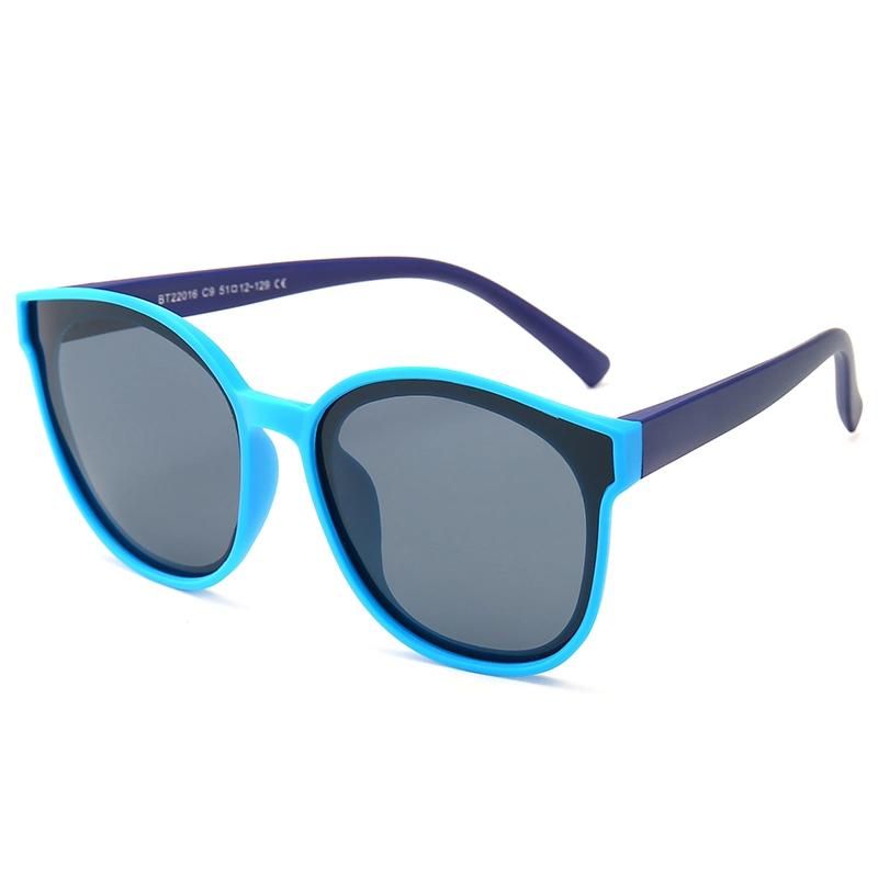 Super Light Kids Glass Frame Wholesale Oversize for Boys Girls Children′s Sunglasses