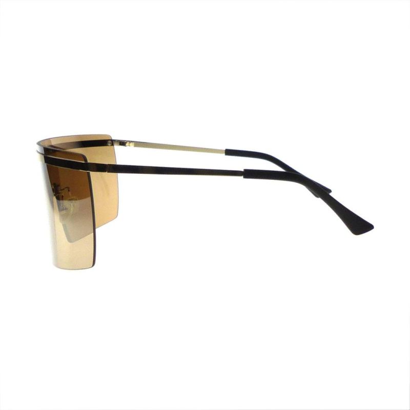 2021 High Quality Metal Fashion Style The Cylindrical Lens Sunglasses