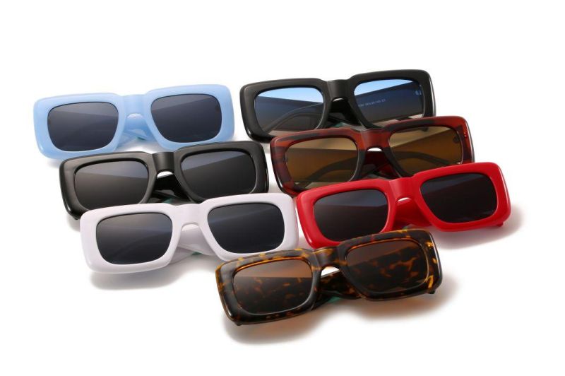 2020 No MOQ Classic Square Vintage UV400 Fashion Sunglasses