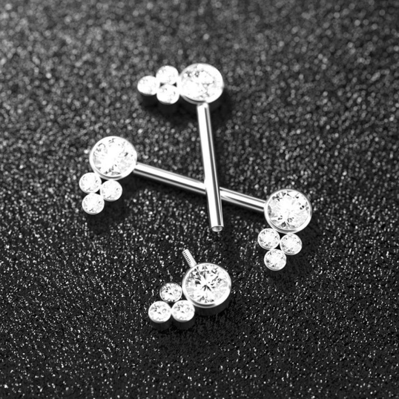 316L Surgical Steel Nipple Rings Barbell Ring Body Piercing