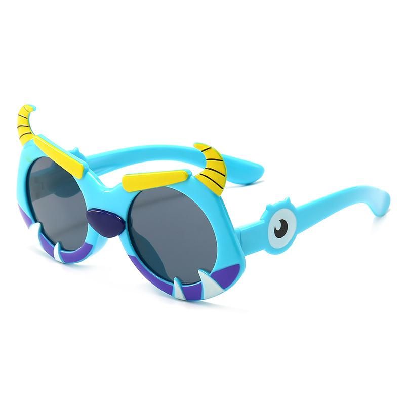 Children′ S Colorful Sun Glasses UV Protection Glasses Boys Girls Personalized Comfortable Eyeglasses Baby Kids Sunglasses