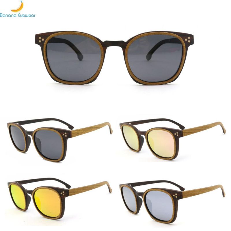 2020 Sunglasses Wholesale Two Layers Wooden Sunglasses Ready to Ship
