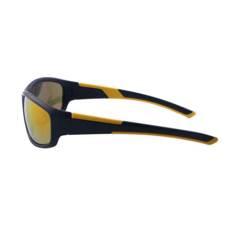 Ocean Lens Black Frame Sport Sunglasses