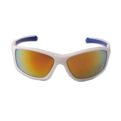 White Frame Sport Sunglasses for Bike