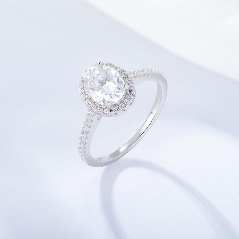 Vintage Silver Sterling 925 Crystal Diamond Drill Bit Women Engagement Wedding Ring