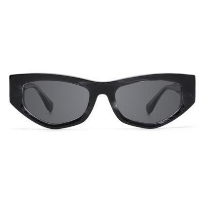 2022 Fashion Thick Acetate Polarized Sunglasses Irregular Sun Glasses