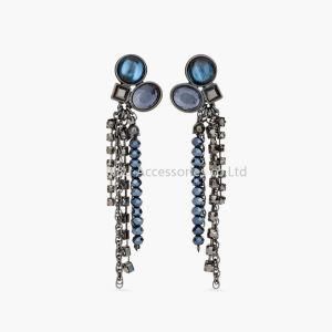 2017 Crystal Earring Wholesale Fashion Women Statement Earrings for Women Lady Girl Party Vintage Stud Earring