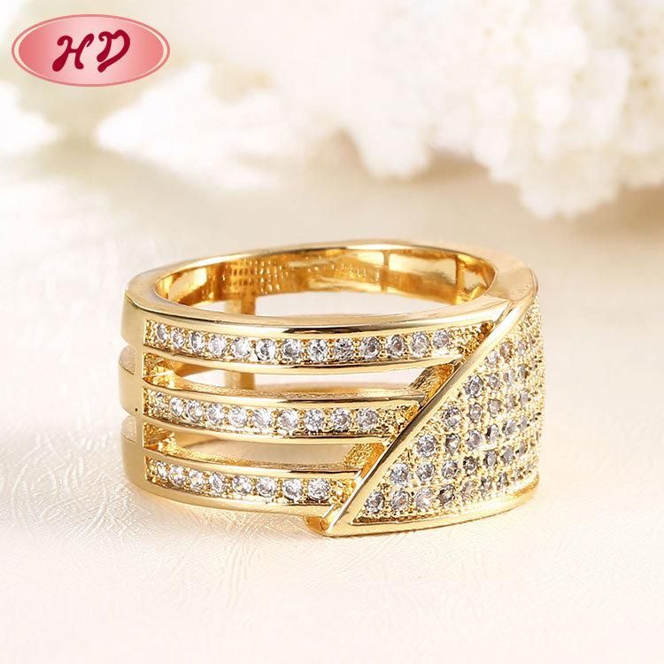 Fashion Style New Women Design Antique Indian Ladies Gold Finger Ring