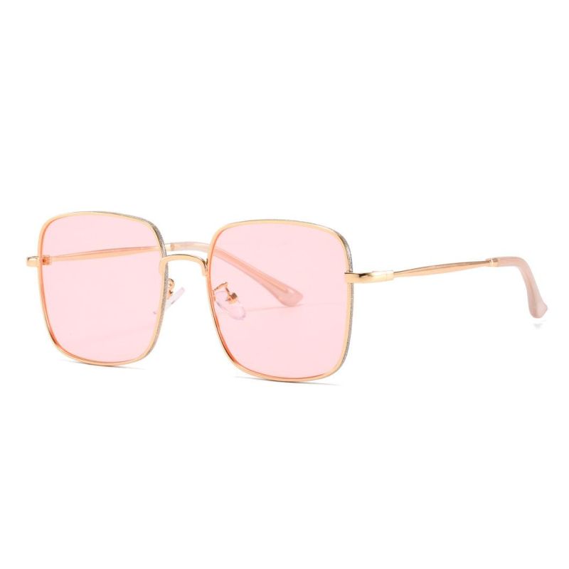 2020 Hot Selling No MOQ Classic Square Metal Fashion Sunglasses