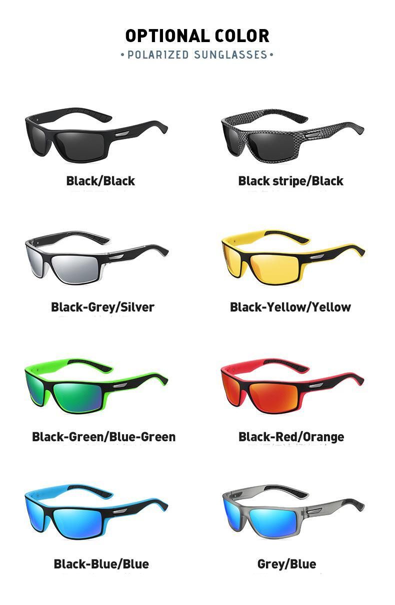 Custom Polarized Cycling Sunglasses for Unisex Tr90 Sports Sunglasses