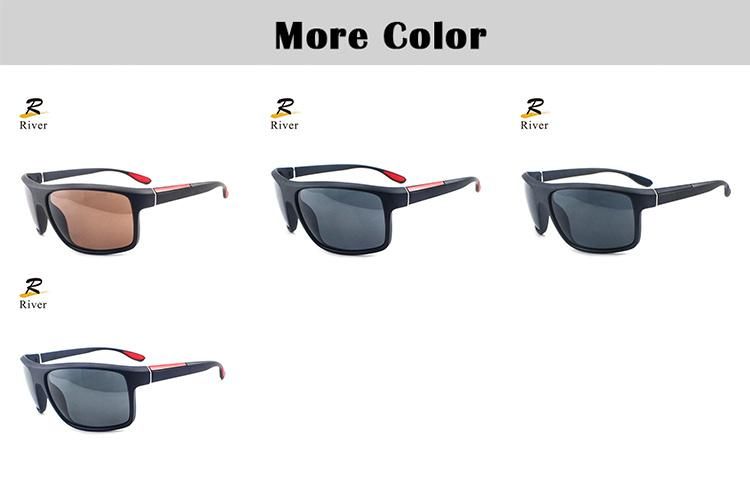 P0102 Fashion Wide Frame Ready Polarized Men Tr Sunglasses