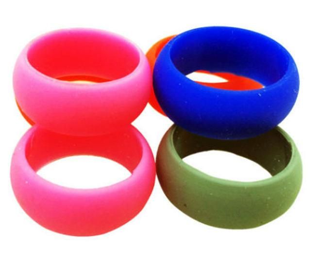 2018 Fashion Wedding Ring Silicone Finger Ring