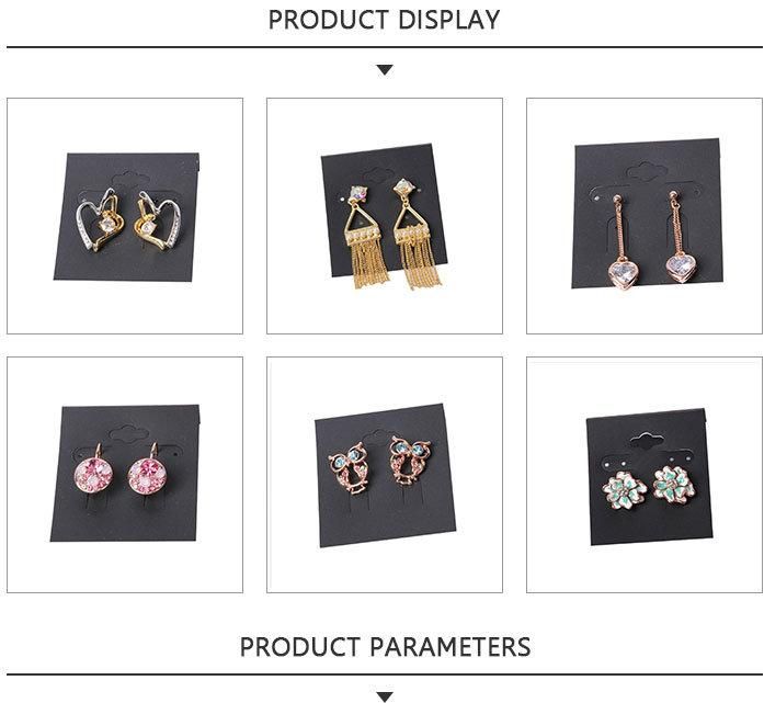 2020 Fashion Jewelry Pink Rhinestone Pendant Earrings