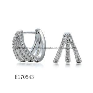 Best Quality 925 Sterling Silver Hooping Earring Jewelry Fashion Earring Jewelry