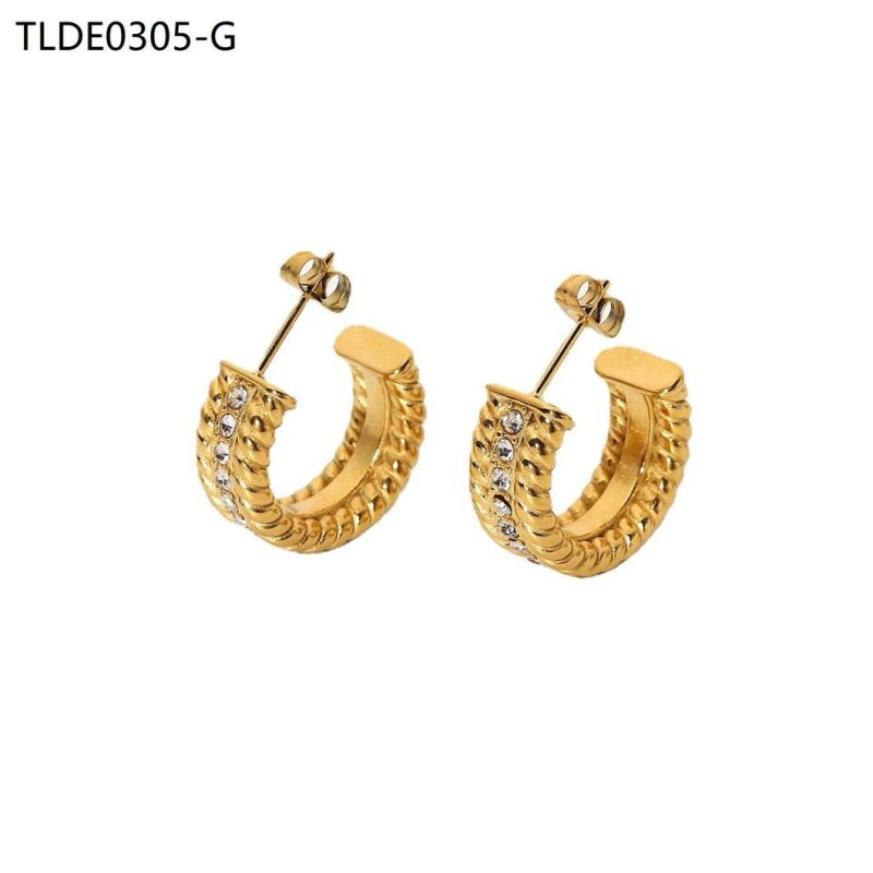 Stainless Steel Fashion Jewelry Luxury Earring, Luxury jewellery, Stainless Steel Earring Wholesale