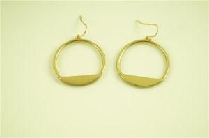 Alloy Hoop with French Fish Wire Earring