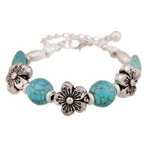Turquoise Shamballa Bracelets, Natural Turquoise