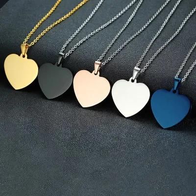 High Quality IP Plating Color Gold Black Tag Jewelry