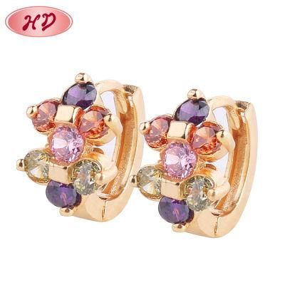 Wholesale Modern 24K Gold Copper Jewelry Earring Supplies