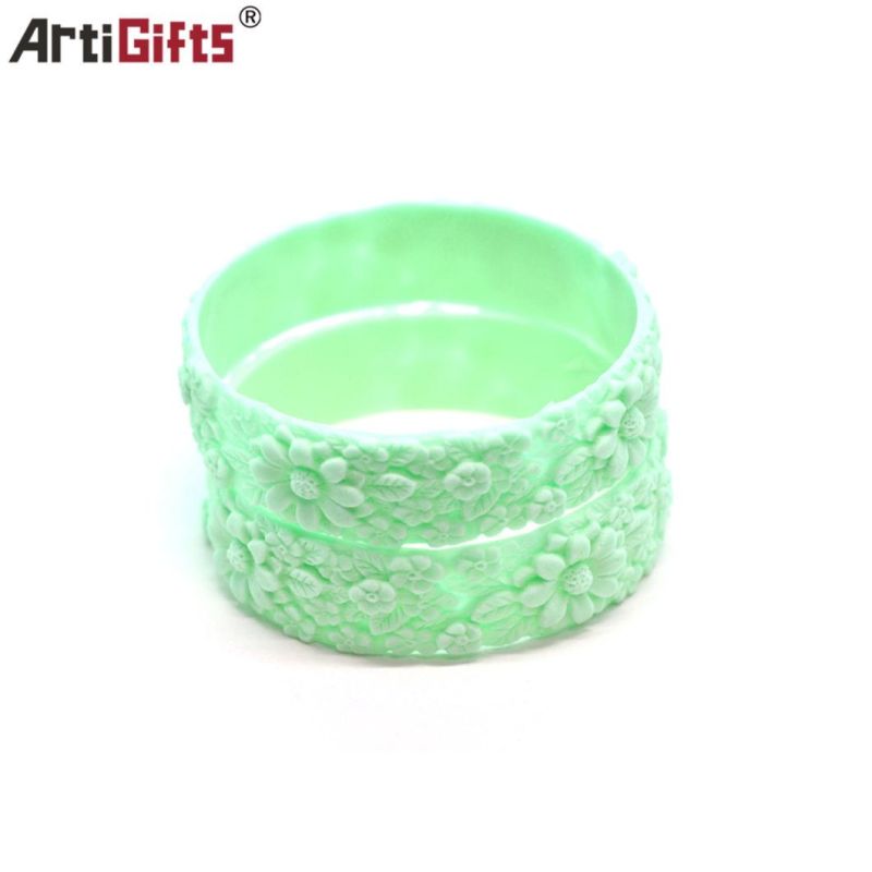 Bottom Price Thick Silicone Bracelet for Summer Camp