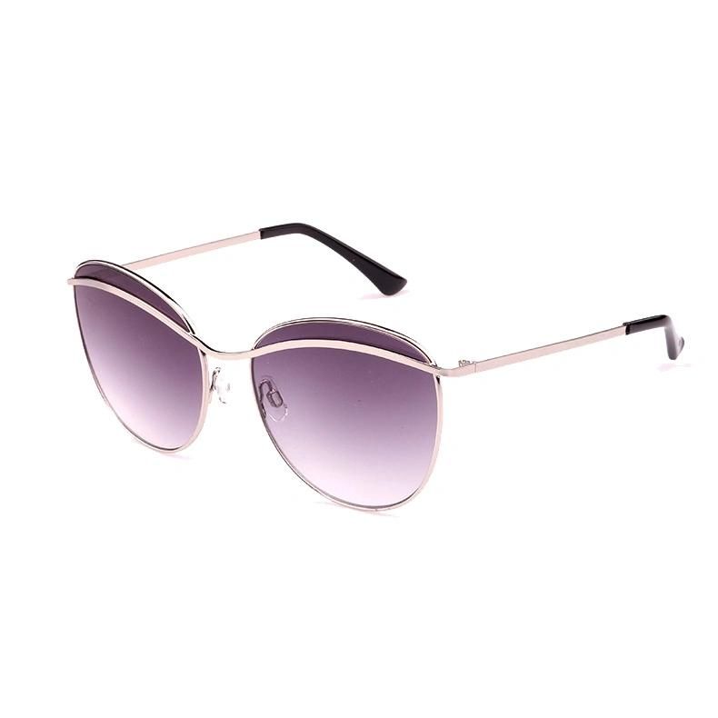 2018 Cat Eye Fashionable Metal Sunglasses