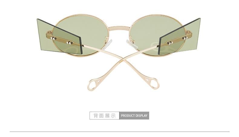 2021 Newest Fashionable Ins Style Sun Shades Round Oversized Sunglasses Women