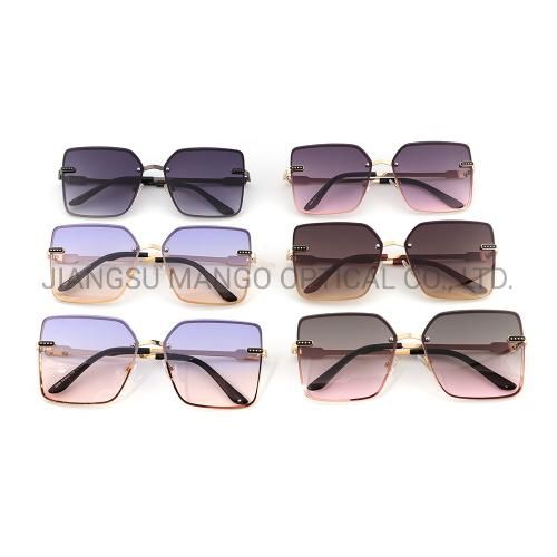 Square Frame Handsome Men Decoration Sunglasses